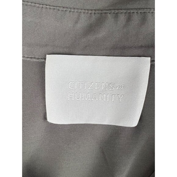 Citizens Of Humanity Dalhia Sage Green Button-Up Long-Sleeve Shirt Small - Picture 9 of 14